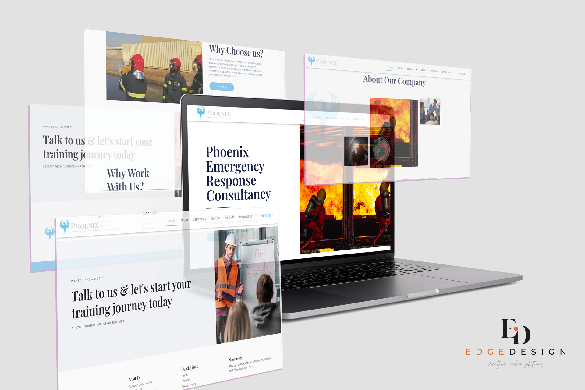 Web Design for Emergency Response Consultancy
